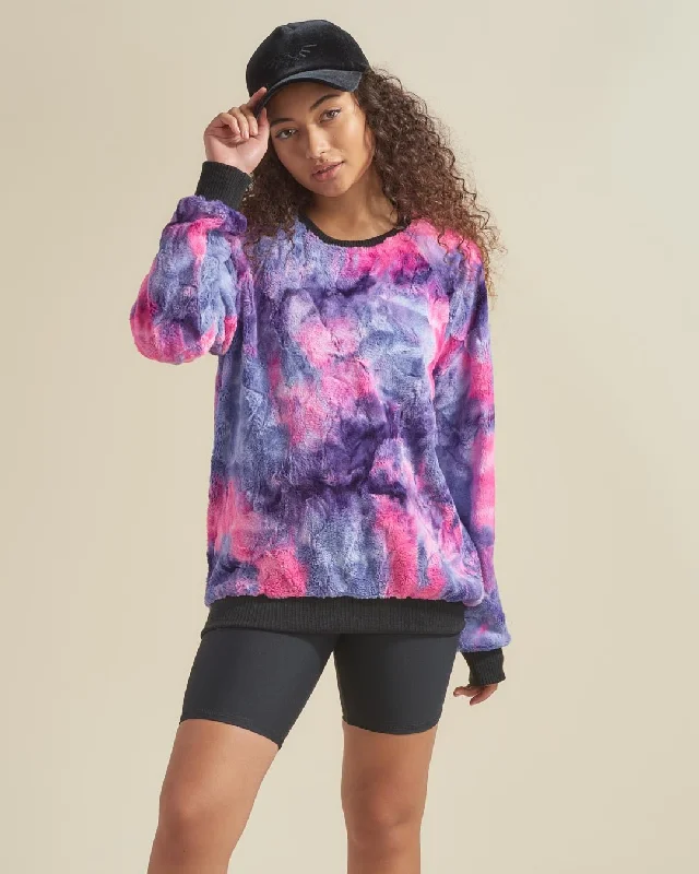 Comfortable And Versatile Cotton Candy Kitty ULTRA SOFT Faux Fur Sweater | Women's