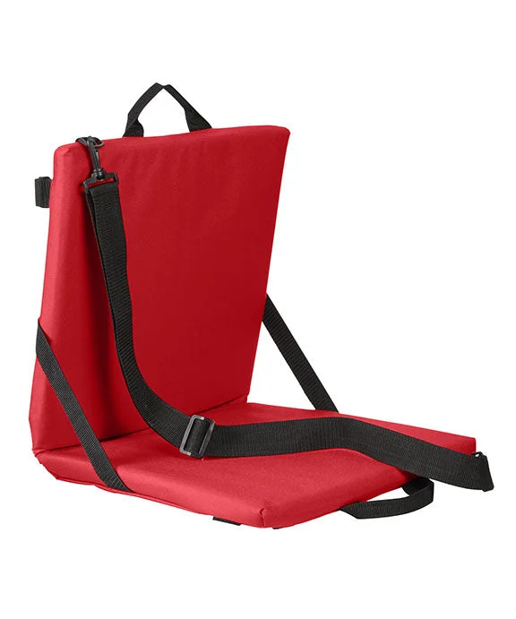 Exquisite Details FT006 - Liberty Bags Stadium Seat | Red