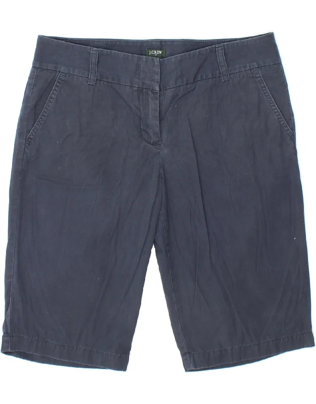 Fresh And Elegant J. CREW Womens City Fit Chino Shorts US 8 Medium W32 Navy Blue Cotton Fresh And Elegant J. CREW Womens City Fit Chino Shorts US 8 Medium W32 Navy Blue Cotton