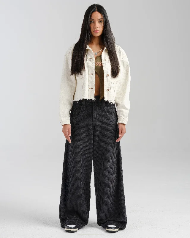 Fun and cute W101 Twin Cannon. 26". 4 Wale Corduroy. Magnet.