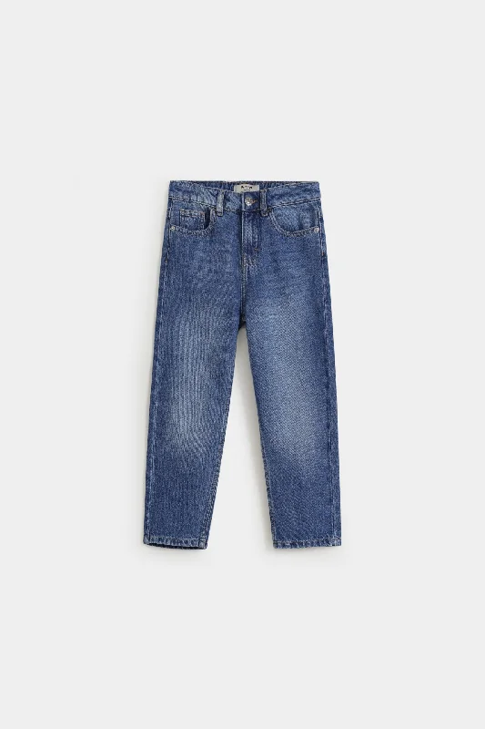 Warm Wear Mom Fit Jeans