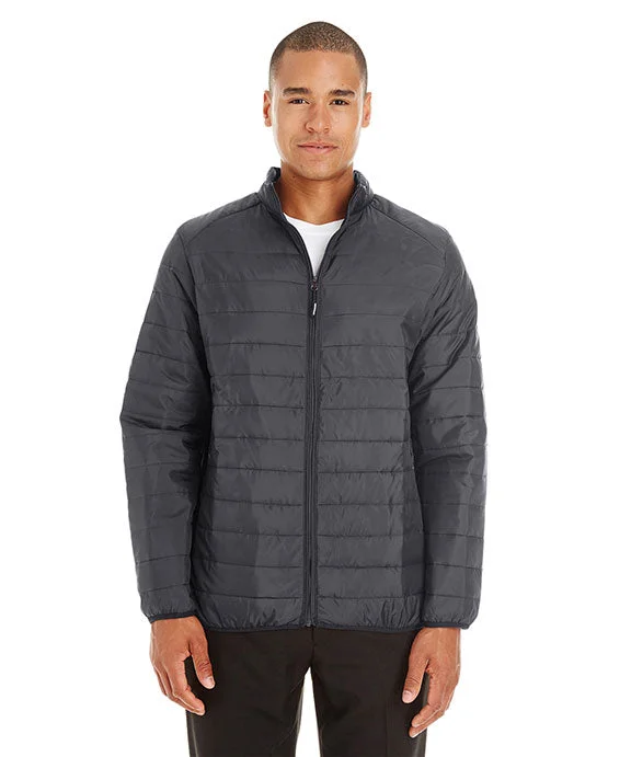 Weekend Wear CE700T - Core 365 Mens Tall Prevail Packable Puffer Jacket | Carbon