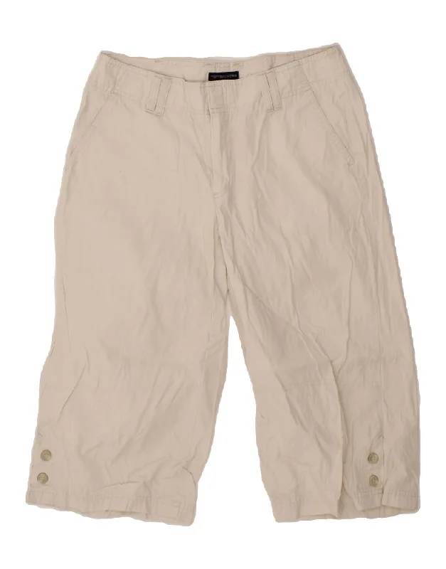 Casual Choice DOCKERS Womens Bermuda Shorts US 8 Medium W27 White Cotton