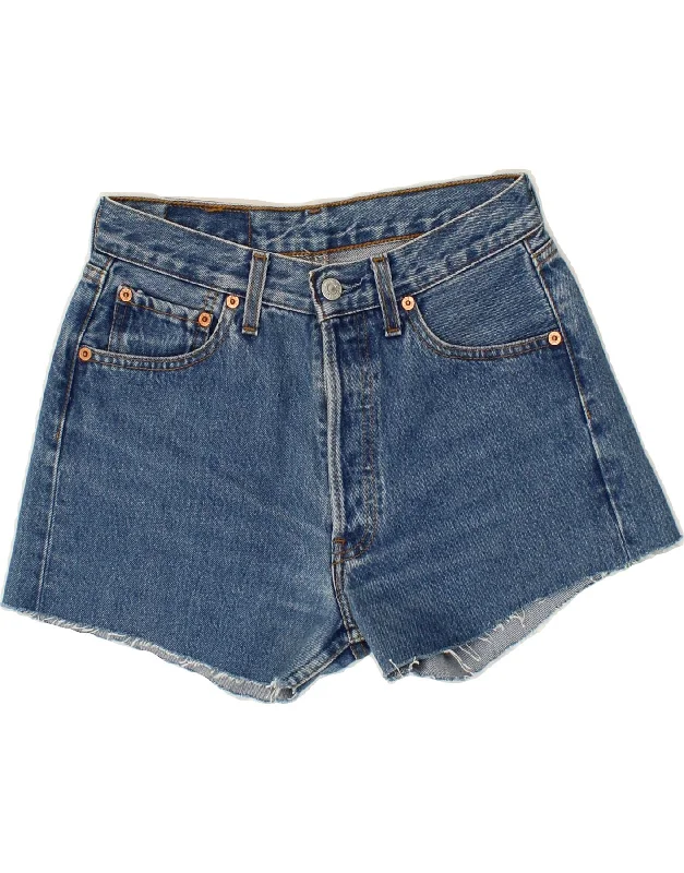 Luxe Comfort LEVI'S Womens 501 Denim Shorts W29 Medium  Blue