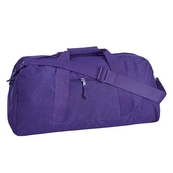 Sports Style 8806 - Liberty Bags Game Day Large Square Duffel Bag | Purple
