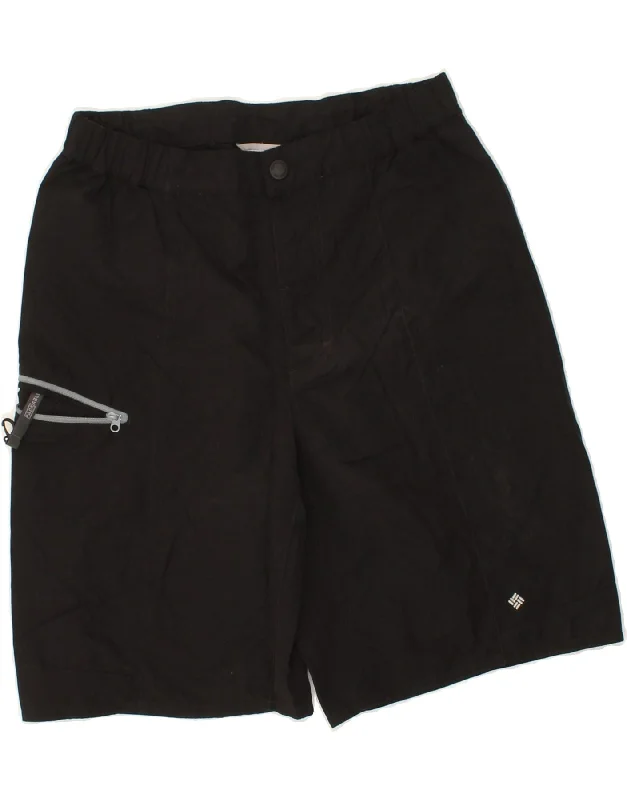 Comfortable Dresses COLUMBIA Womens Casual Shorts UK 10 Small W30  Black Polyester