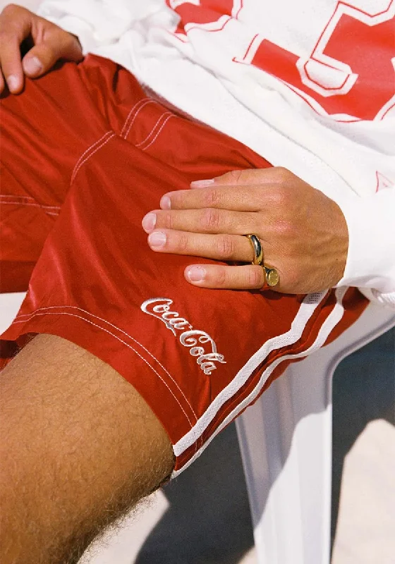 Retro Style Classic Coke Nylon Shorts