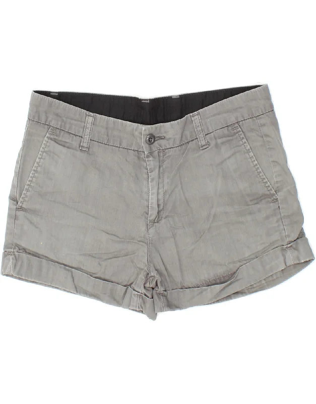 Trendy Casuals CARHARTT Womens Hot Pants W26 Small Grey Cotton
