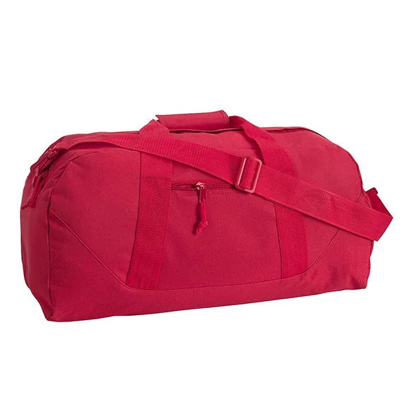 British Style 8806 - Liberty Bags Game Day Large Square Duffel Bag | Red