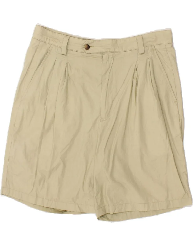 Soft Comfort COLMAR Womens Chino Shorts IT 50 Large W36 Beige Cotton