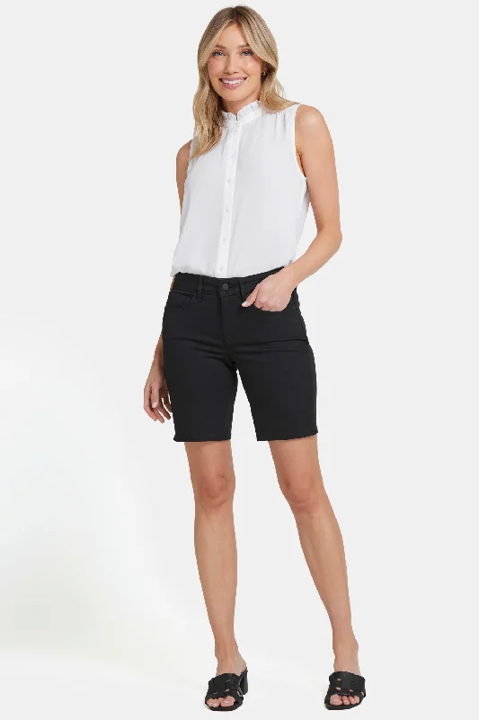 Creative Style Ella Denim Shorts - Black