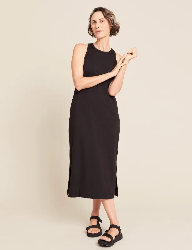 Everyday Comfort Racerback Dress - Black