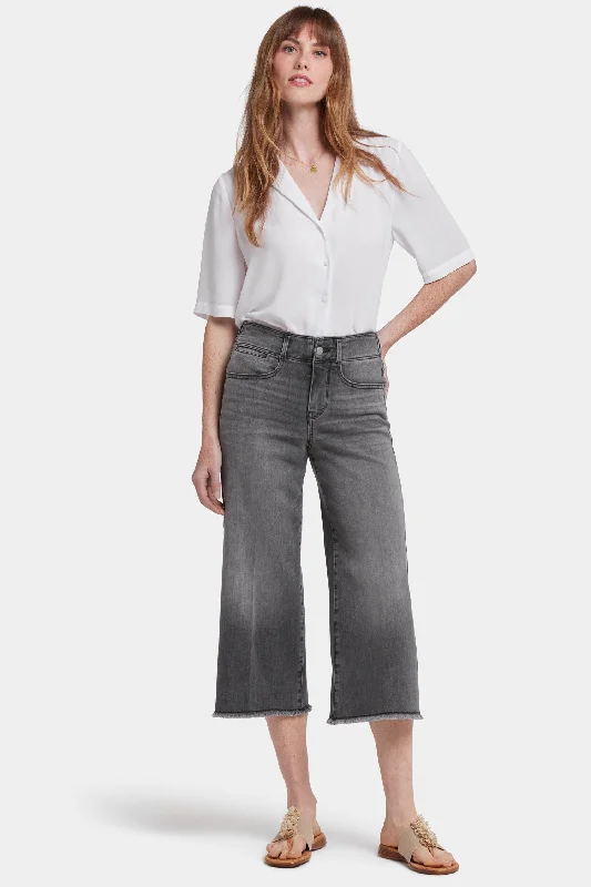 Retro Dress Brigitte Wide Leg Capri Jeans - Frontera Bluffs
