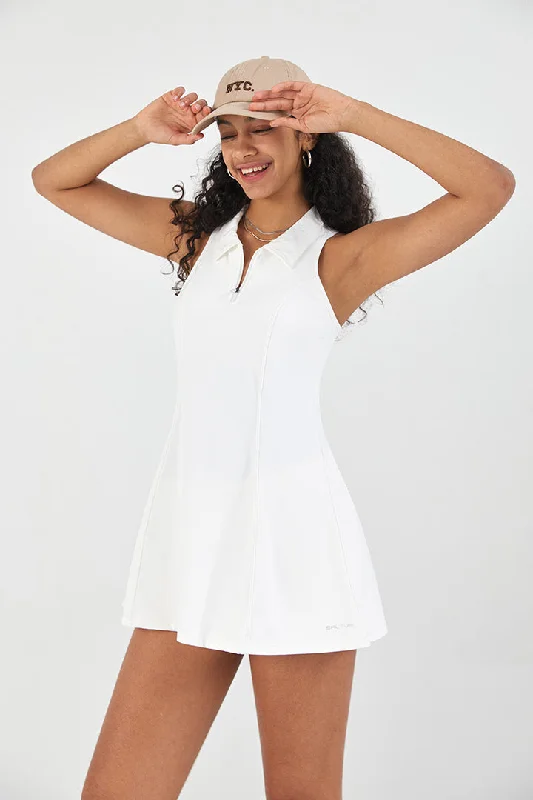 Cozy Chic FlexEase™ Tennis Dress with Separate Short
