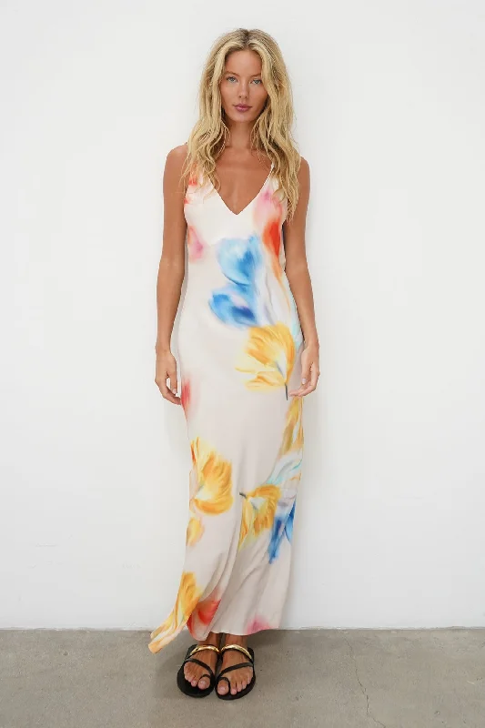 Comfortable Jackets Sicily V Slip Dress - Botanica