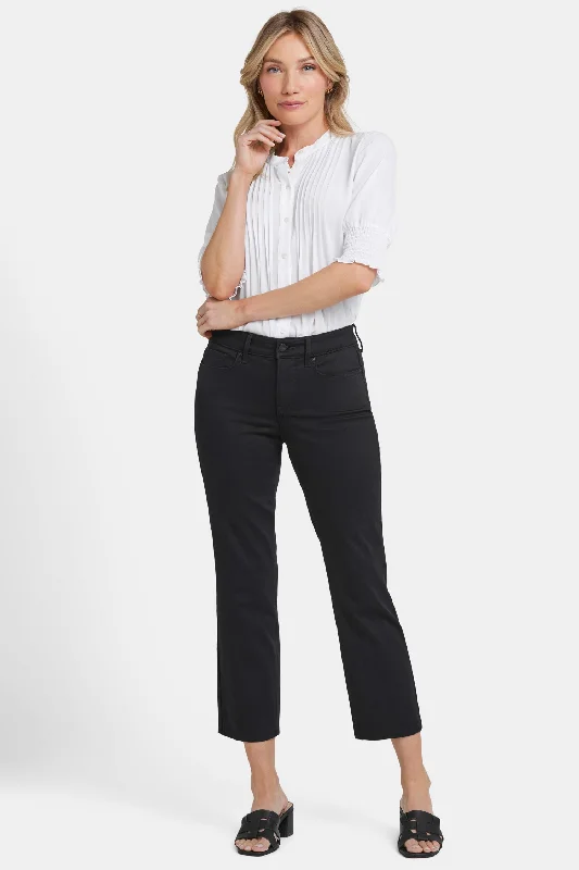 Sports Jacket Marilyn Straight Ankle Jeans - Black