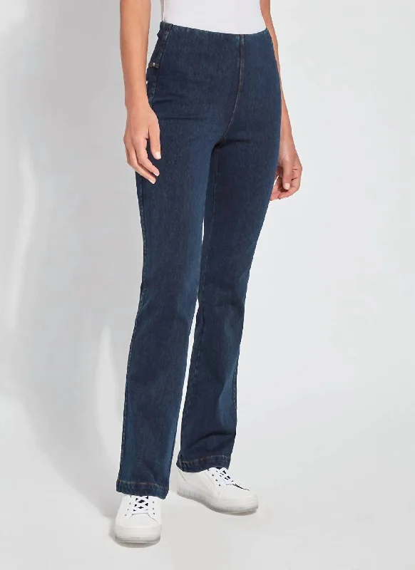 Fashion Pioneer Baby Bootcut Jeans In Indigo