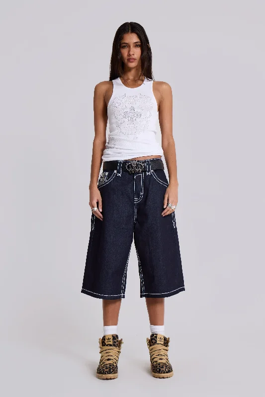 Advanced Design Rock Revival River Colossus Jorts
