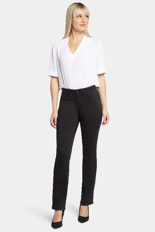 Cozy Fit Wear Marilyn Straight Jeans - Black